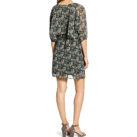 Maternal America ruffle overlay nursing dress L - Picture 2 of 9